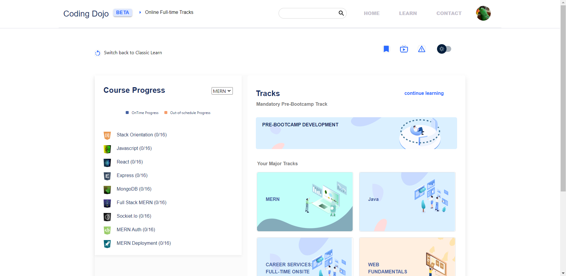 CodingDojoClone
